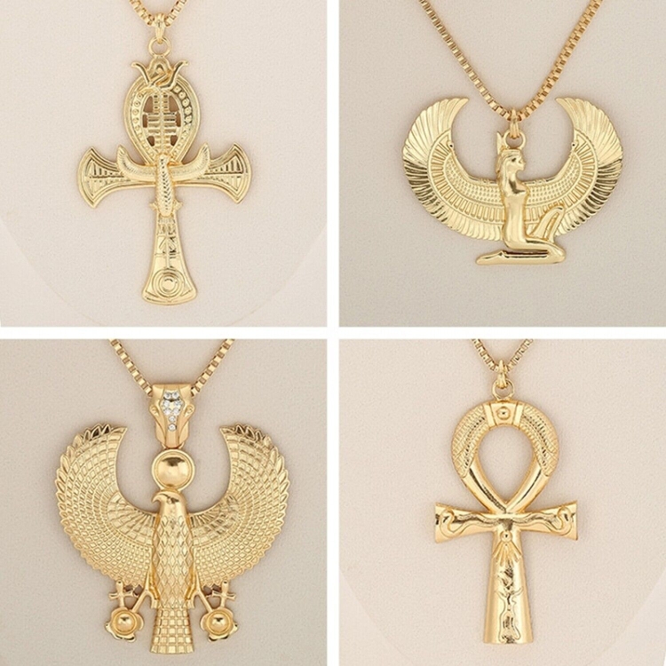 Подвеска Нефертити золото