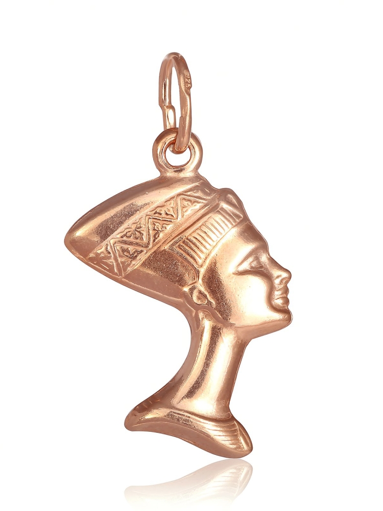 Медальон Нефертити серебро