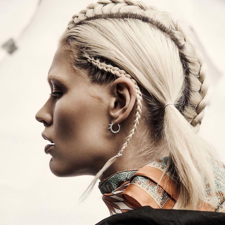Этнический стиль прически