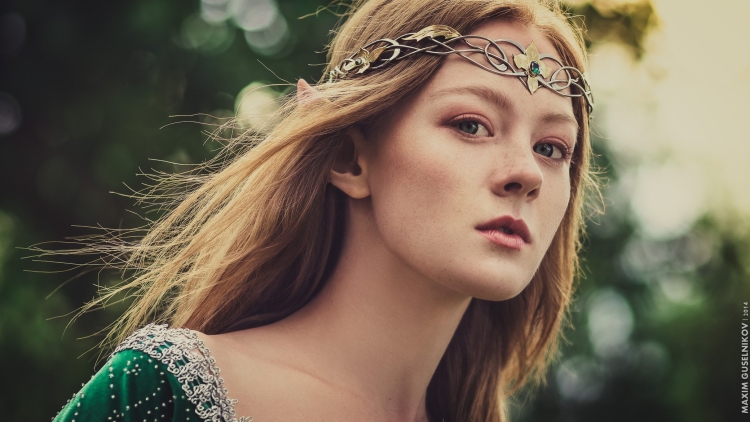 Фотосессия эльфийка