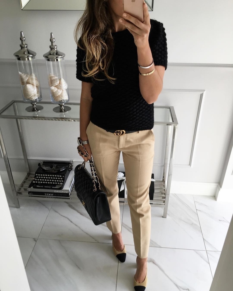 Элегантные образы в джинсах