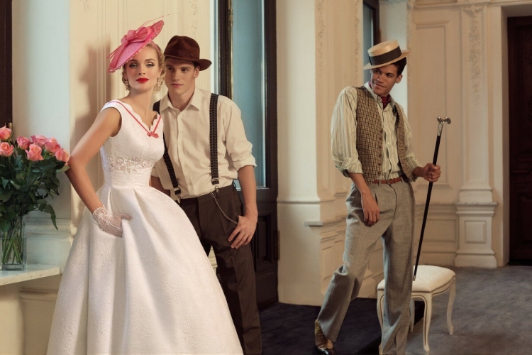 Свадьба в стиле Америки 50х