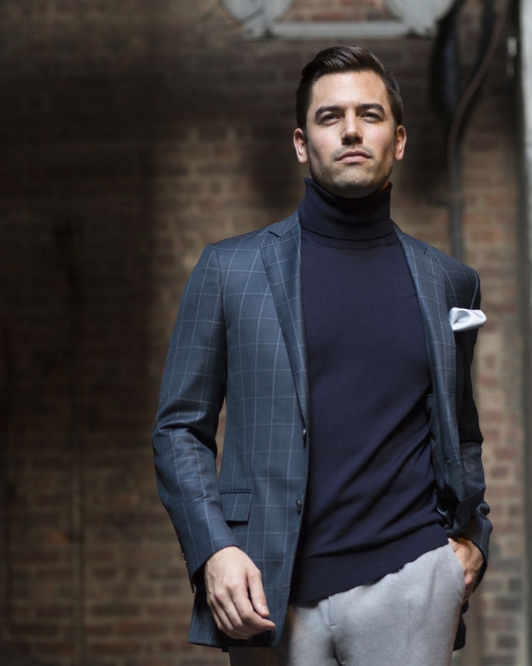 Смарт Кэжуал стрит стайл мужчина