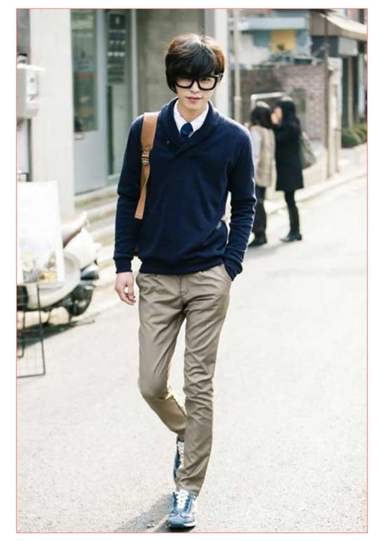 Корейский стиль Томбой парни