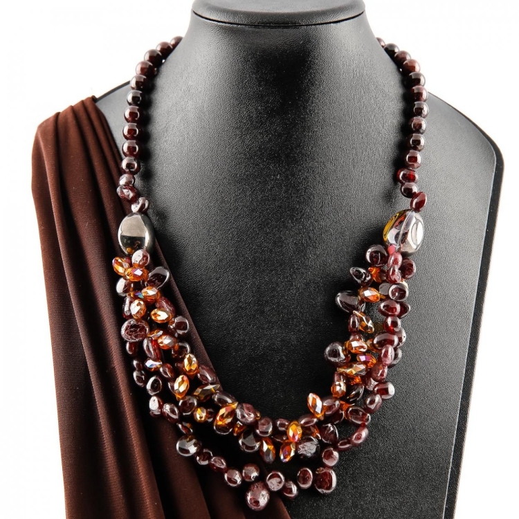 Ожерелье звездчатый Рубин