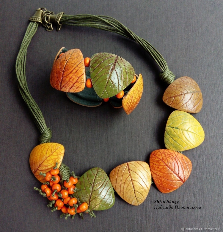 Полимерная глина украшения