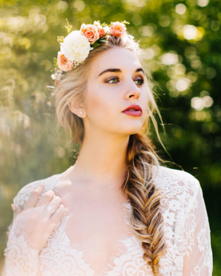 Косы с венками