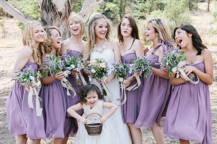 Подруги невесты стиля Прованс