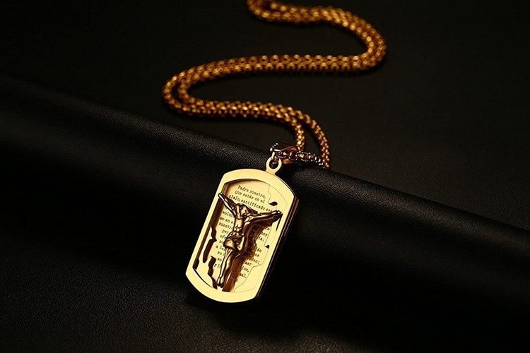 Подвеска Золотая мужская