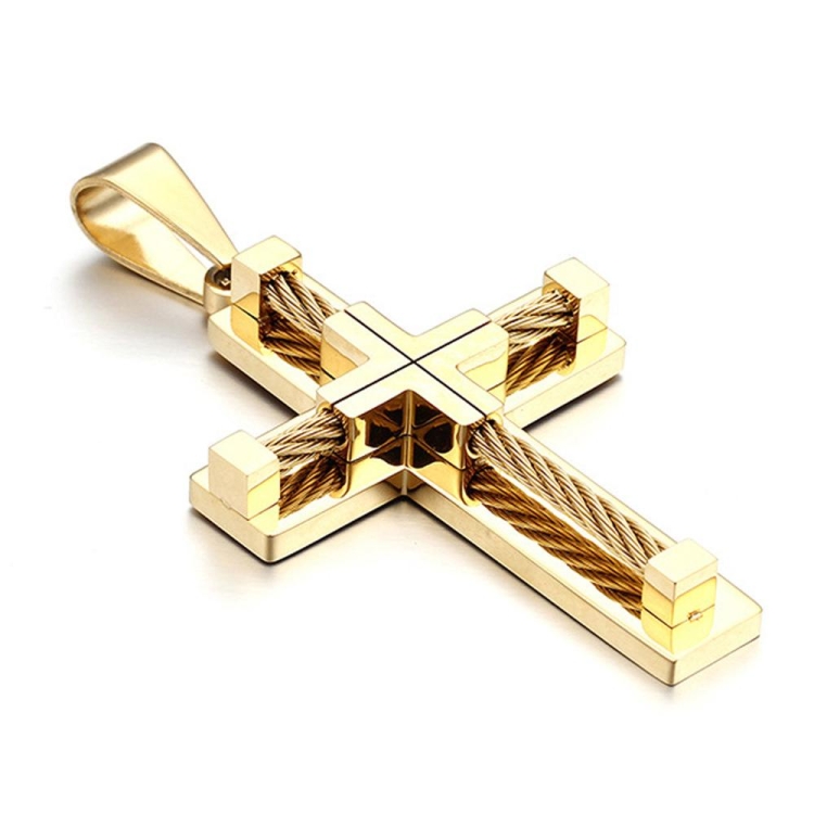 Золотые крестики для мужчин