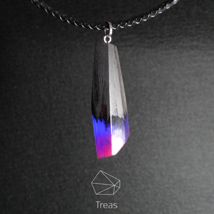 Северное сияние из эпоксидной смолы