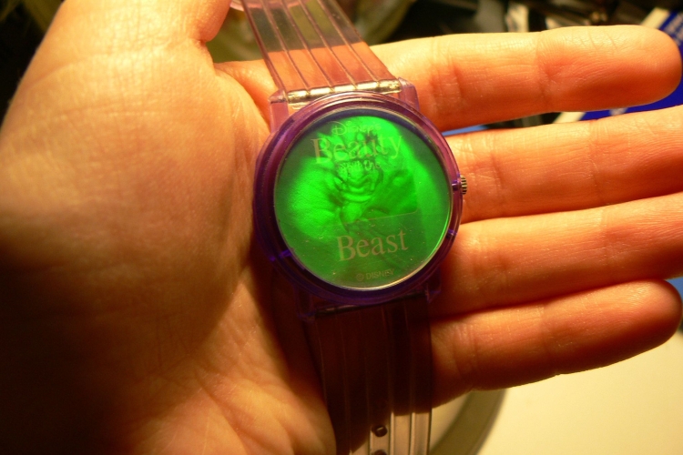 Голографические часы наручные