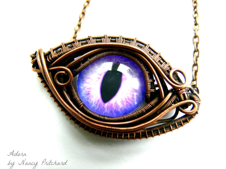 Глаз дракона из проволоки