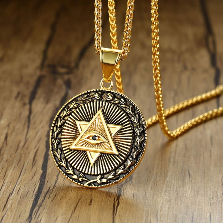 Звезда Давида амулет мужской