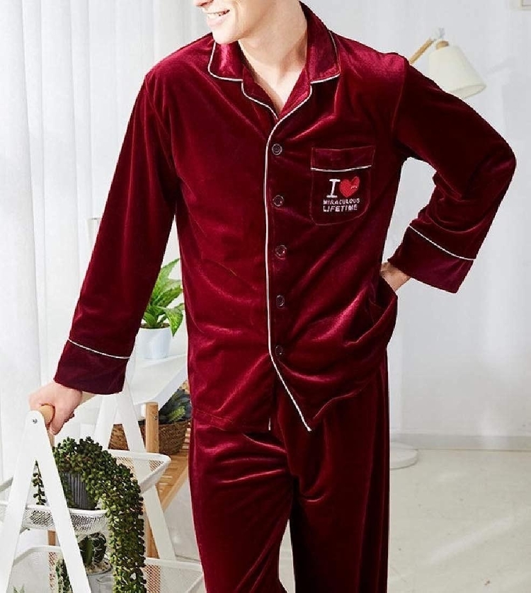 Пижама мужская хлопок английский стиль