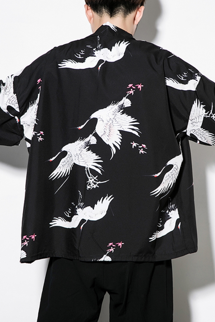 Юката хаори мужская длинная