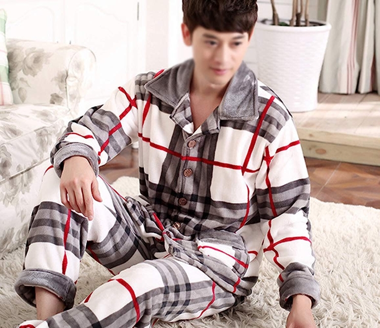 Мужская пижама теплая