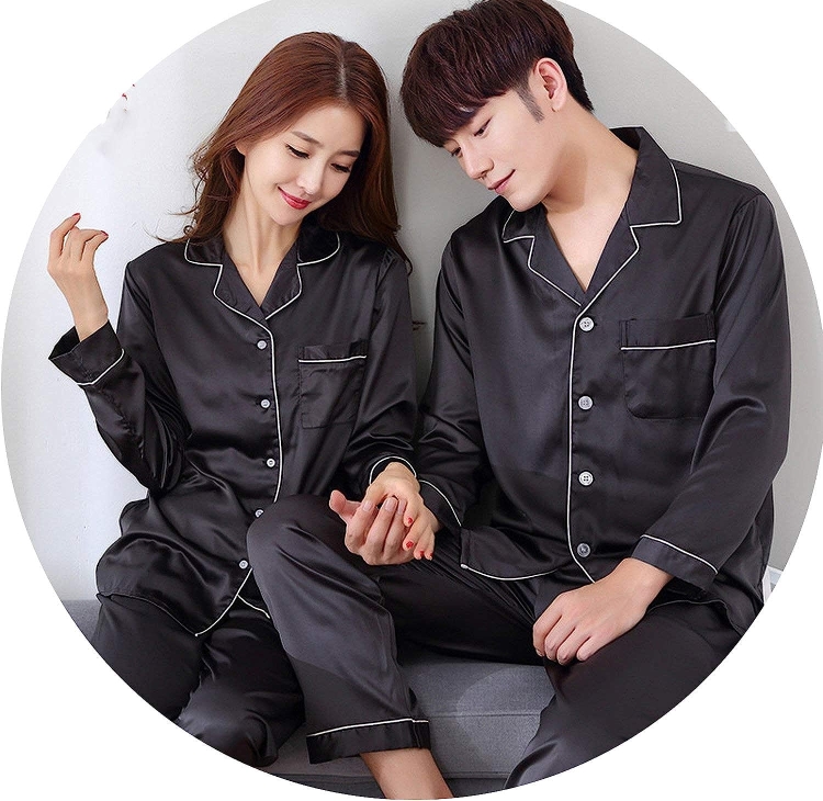 Мужская пижама шелковая