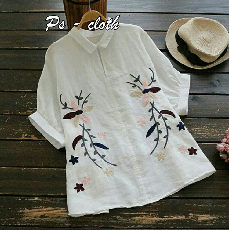 Рубашка в японском стиле женская