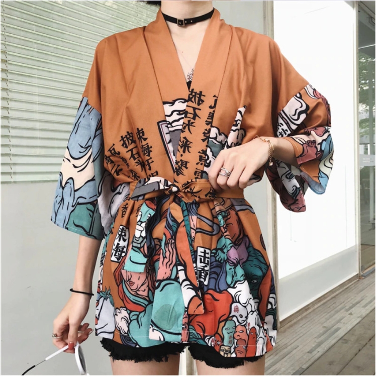 Кимоно юката хаори женское