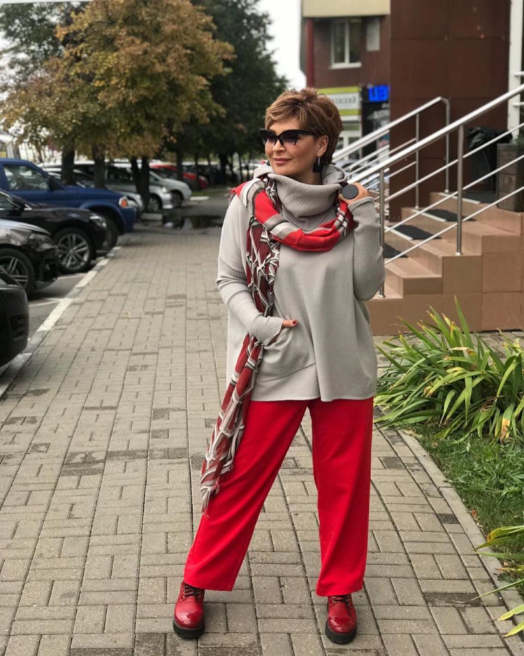 Винтажный стиль брючный