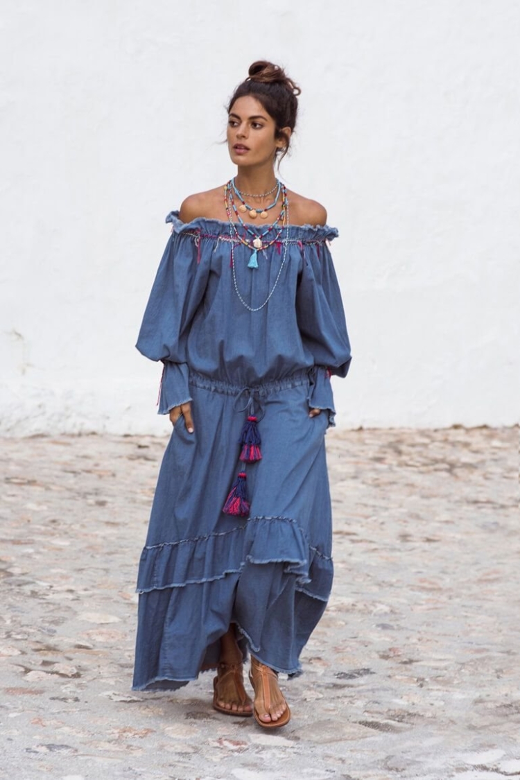 Бохо от Бонни Харрис туника