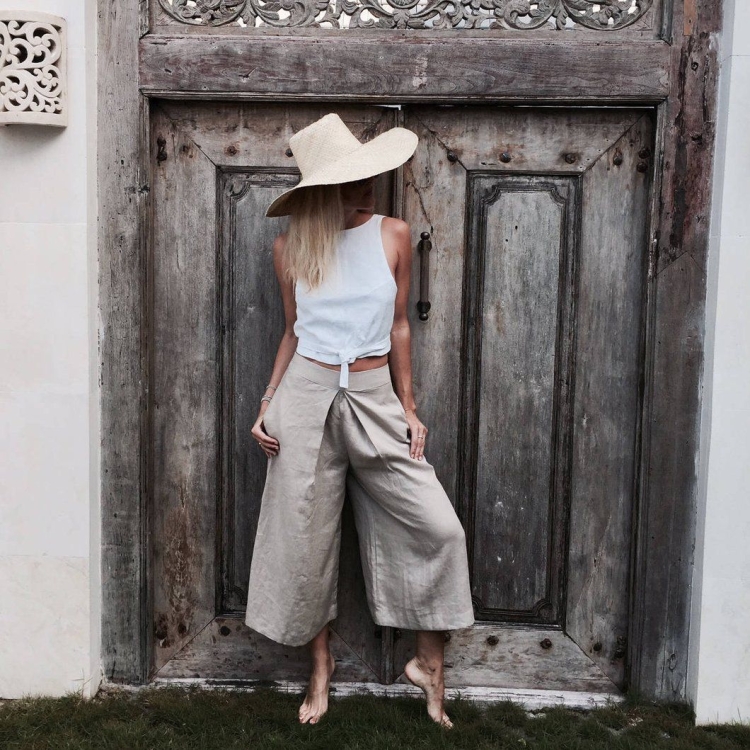 Платье в стиле бохо из трикотажа