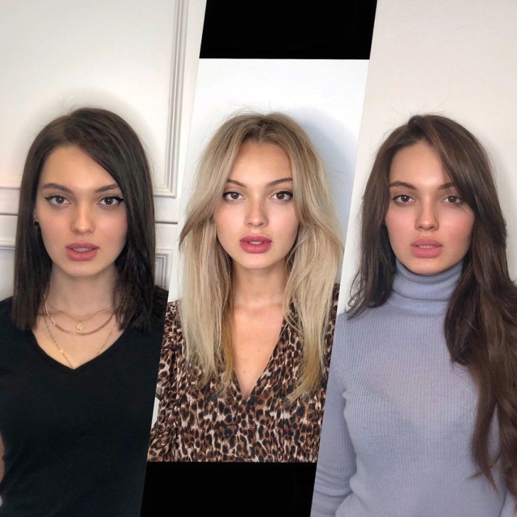 Цвет волос меняет внешность