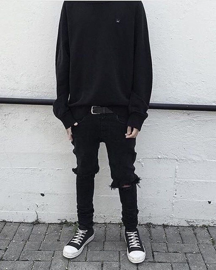 Aesthetic grunge boy одежда Корея
