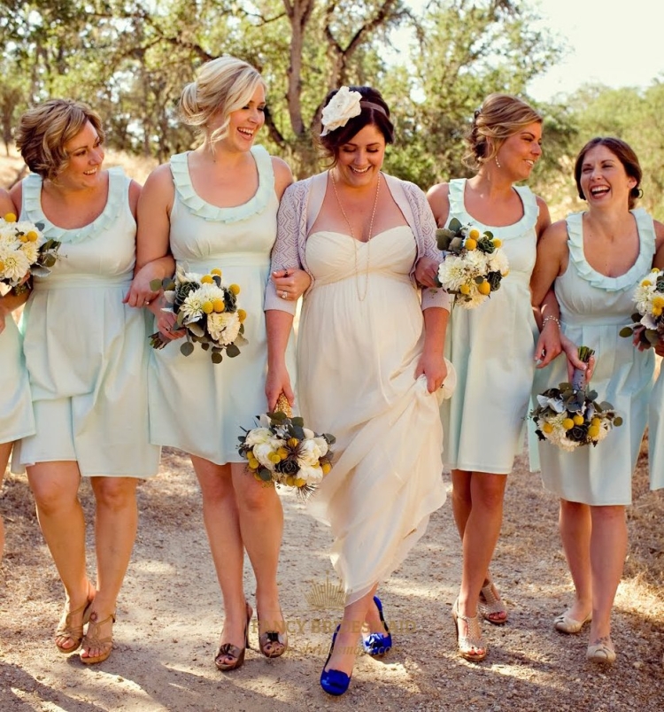 Необычные образы жениха и невесты