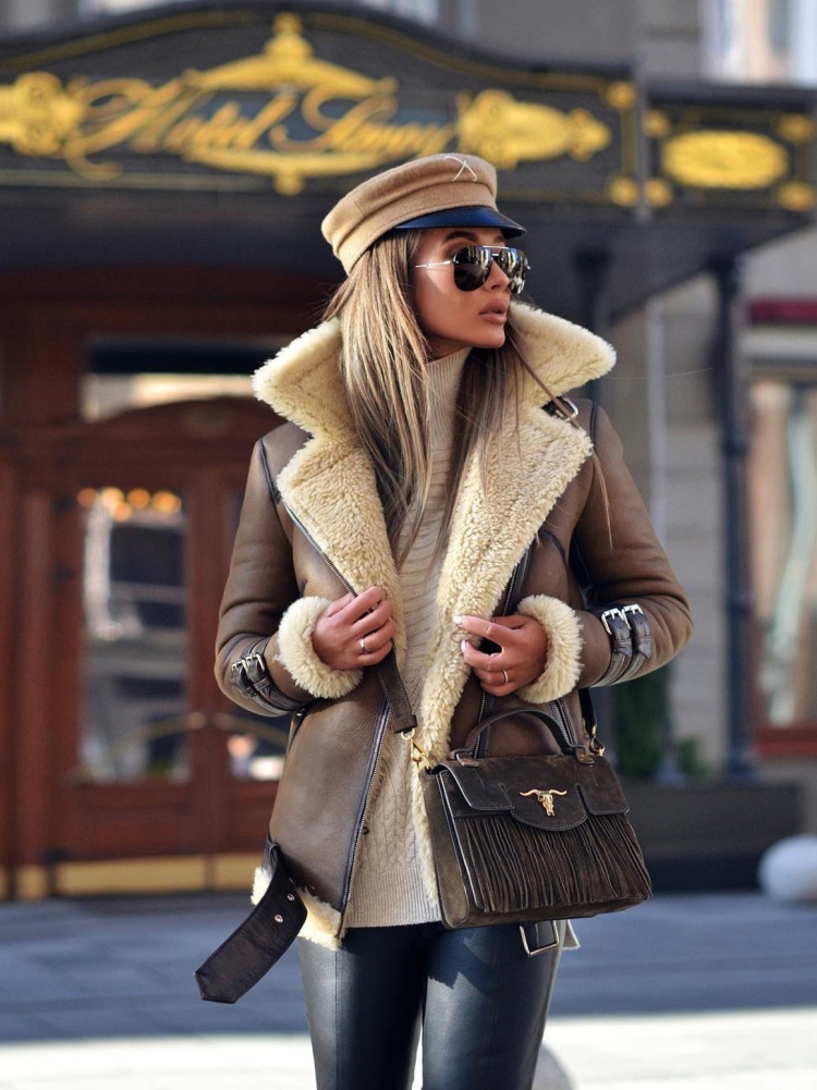 Стильные зимние образы