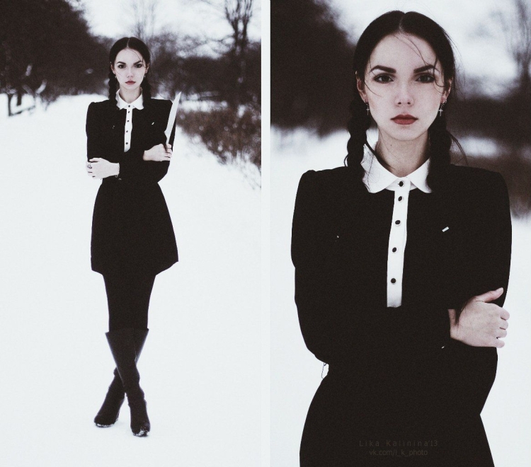 Образ Уэнзди Аддамс