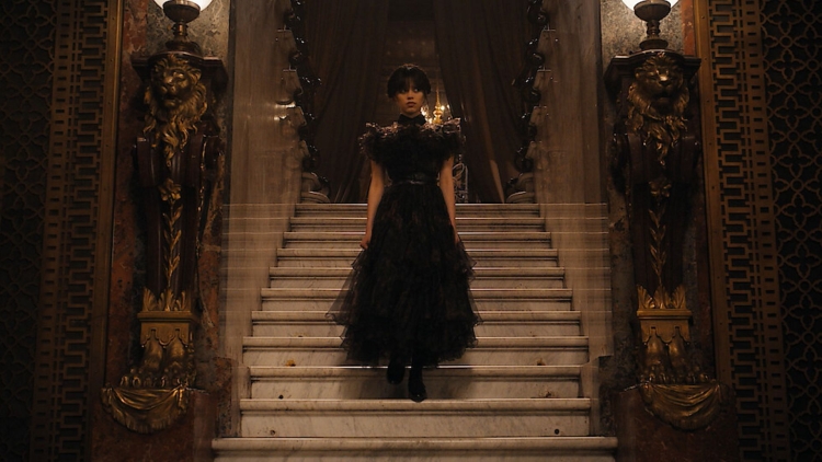 Платье Уэнсдей на балу купить