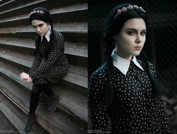 Уэнсдей Аддамс Хэллоуин