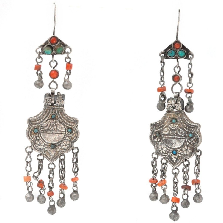 Серьги узбекские национальные