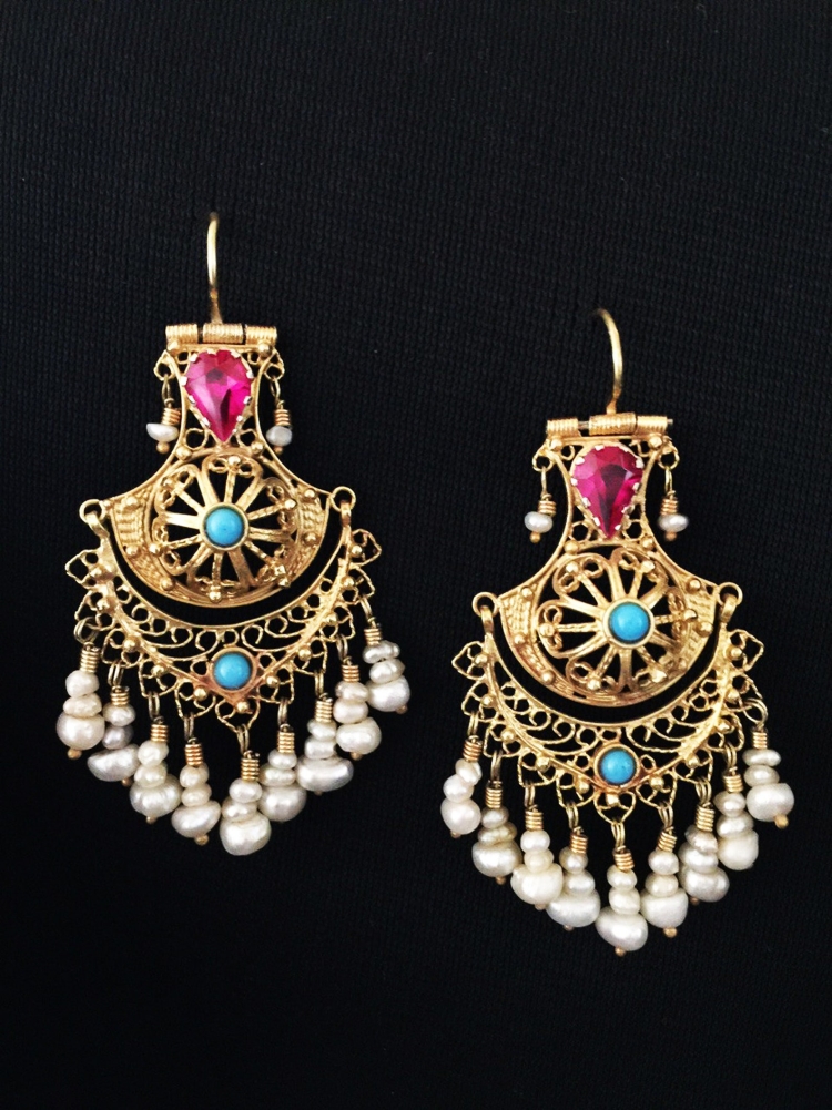 Шибирма серьги бухарские