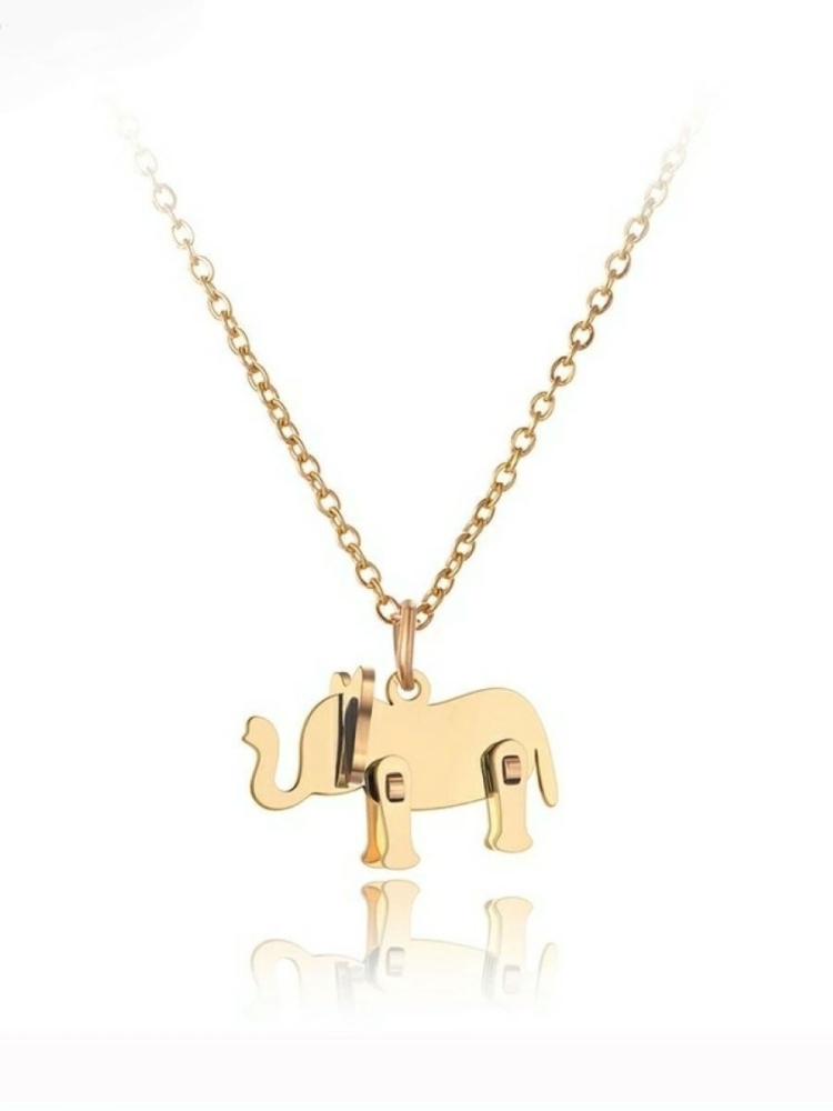 Кулон Слоник золото