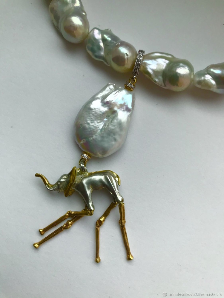 Кулон Слоник с Далли