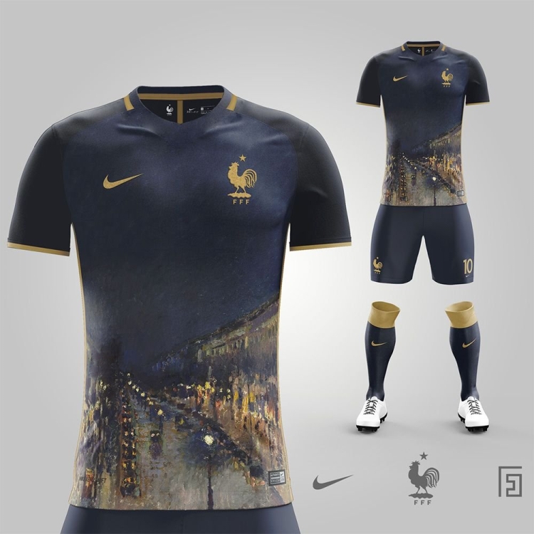 Концепты футбольных форм