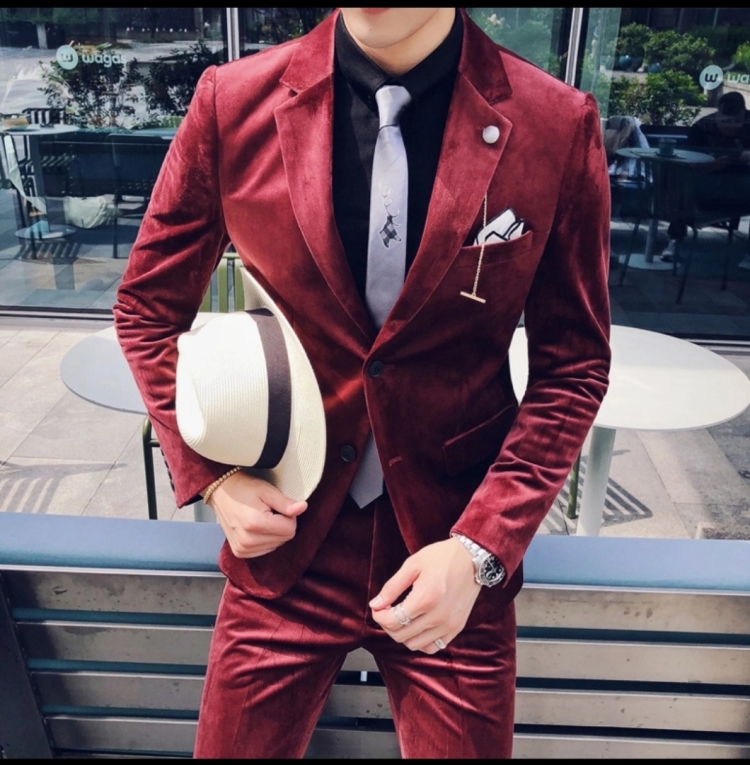 Корейский свадебный костюм мужской