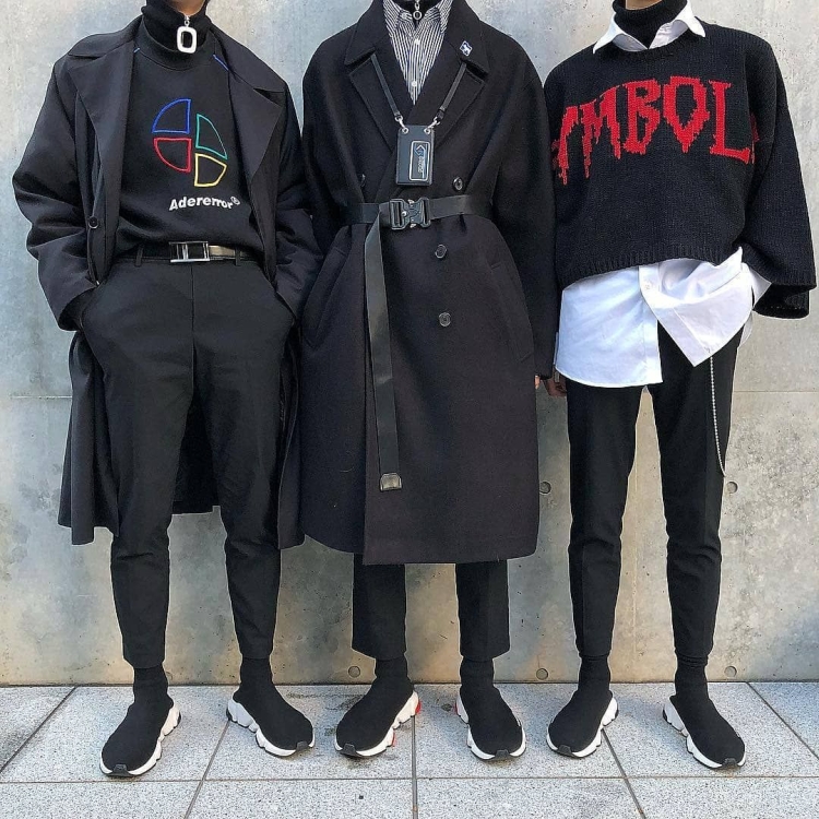 Корейцы Грандж стиль парни