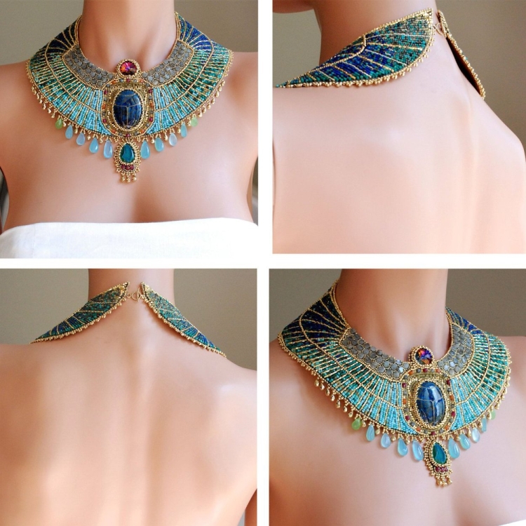 Египетские украшения на шею