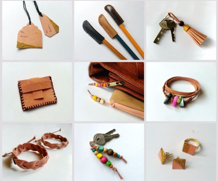 DIY сувениры из кожи