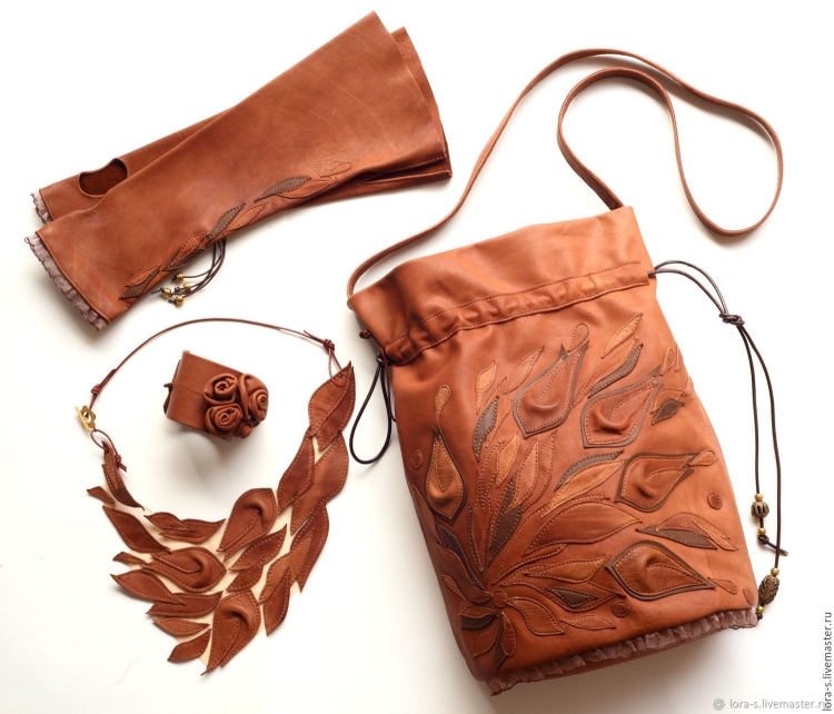 Кожаные украшения