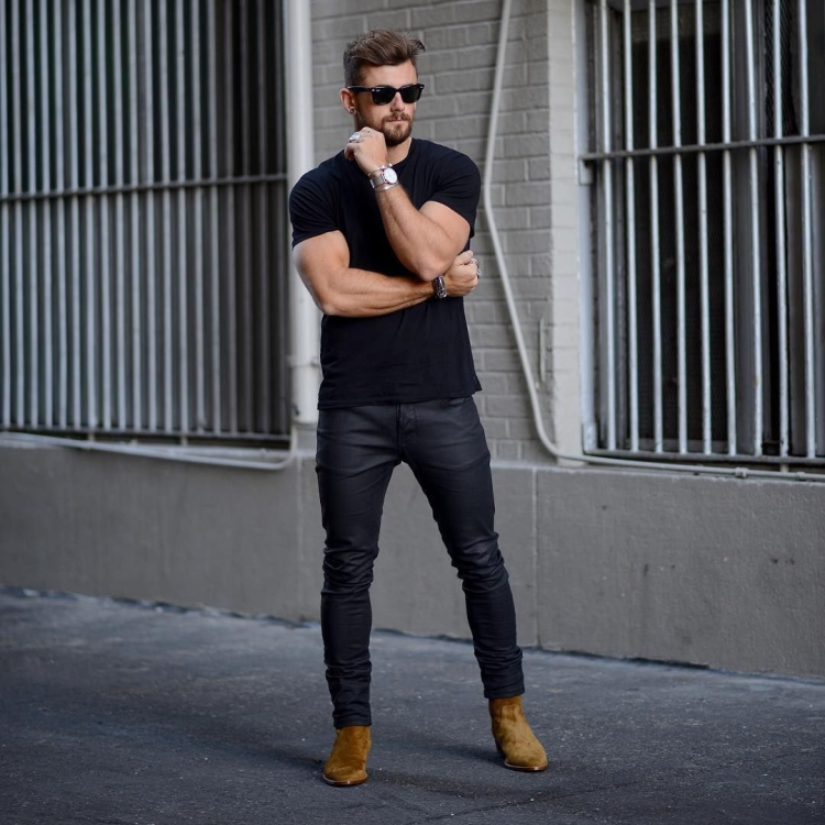 Кэжуал тотал Блэк мужской