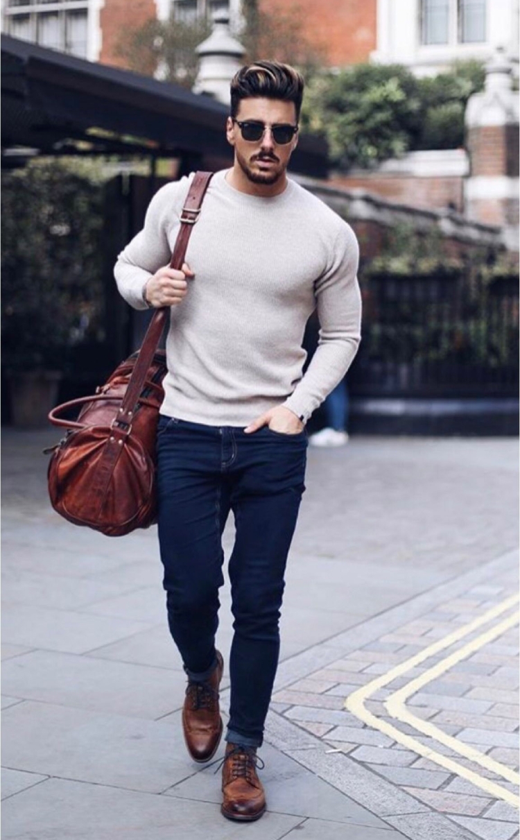 Стильный лук мужской