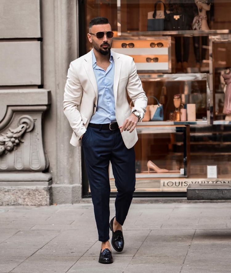 Лоферы мужские лук