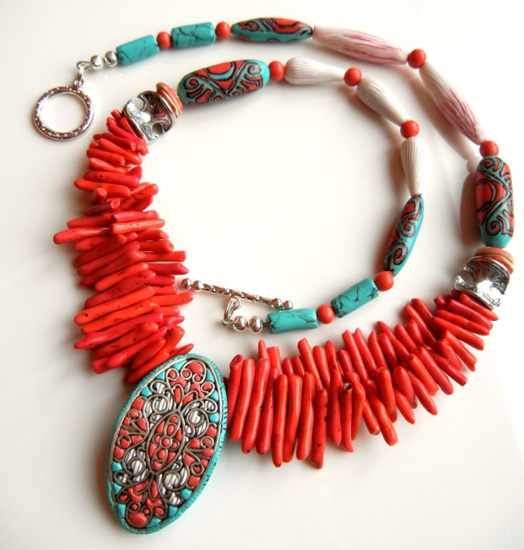 Этно украшения из полимерной глины