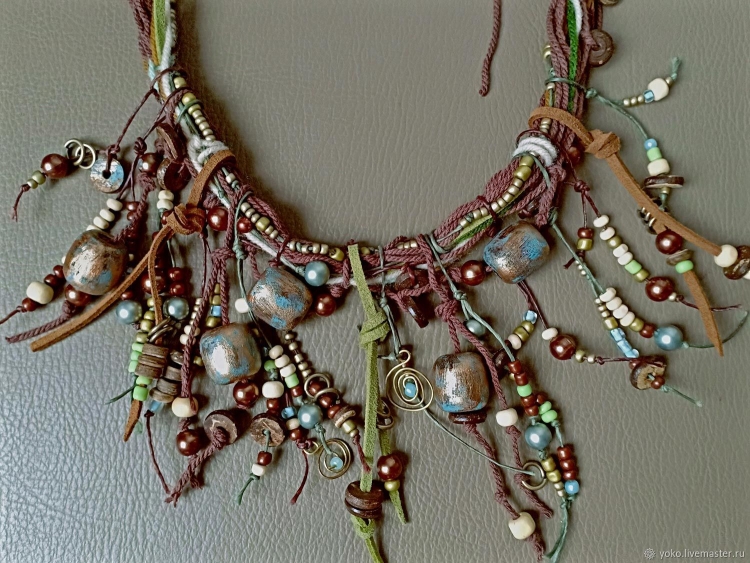 Ожерелье в стиле бохо