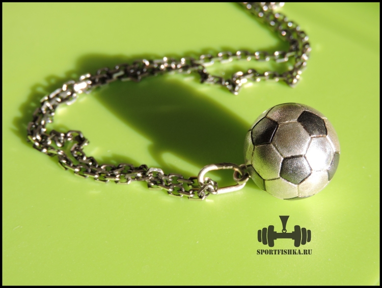 Кулон футбольный мяч